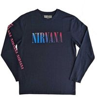 nirvana camisa manga larga angelic para hombre