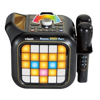 Máquina de Karaoke Bluetooth con Luces y 2 Micrófonos Inalámbricos VTech Karaoke Light Party