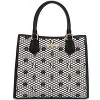 nicole lee bolso de mano bolso tote estructurado gracie negro para mujer