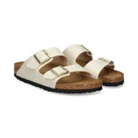 birkenstock sandalias planas mujer - blanco talla 37n