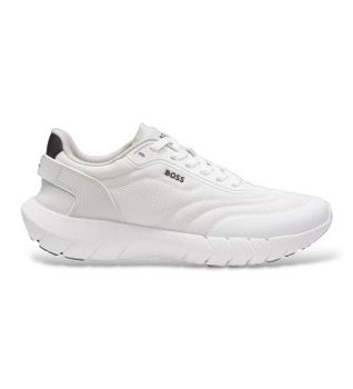 BOSS para hombre. 50568946 Zapatillas Motion blanco (41), Plano, Cordones, Casual, Deportivo