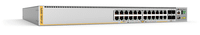 l3 stackable switch 24x 101001000-t poe 4x sfp ports and dual fixed psu eu power cord