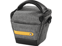 mochila - hama terra 100 colt para camaras evildslr 100 poliester universal cobertura total gris