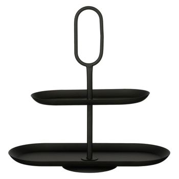 Estantería rama negro  h41.5xb17xl38cm
