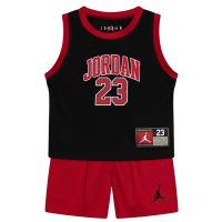 conjunto camiseta y pantalon corto jdn jordan 23 jersey set para nino