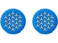accesorios ps5 - fr-tec ultragrip ft0040 mejora el agarre strong grip dibujo con relieve azul