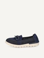 caprice slipper blue made of leather and synthetic size 41