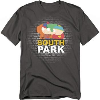South Park Camiseta Lyrics para mujer