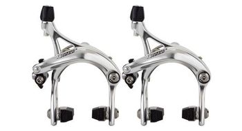 Pinzas de freno de doble pivote tektro r539 plata
