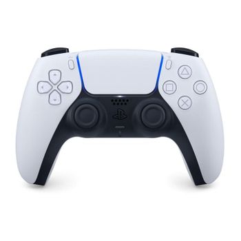Mando inalámbrico DualSense Sony para PlayStation 5, Negro y Blanco