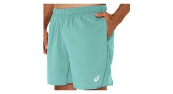 Pantalones cortos asics core run 7in verde hombre