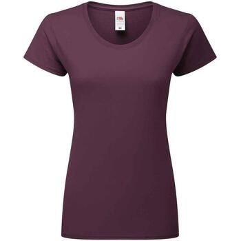 Fruit Of The Loom Camiseta manga larga Iconic 195 para mujer