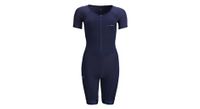 triflex van rysel sd azul marino de manga corta para mujer