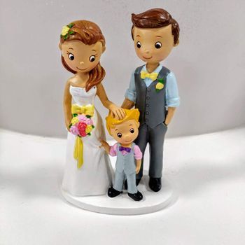 Figura Tarta Bautizo Con Babero