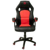 nacon pcch-310 silla gaming negraroja