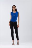 vaqueros denim skinny en tela bull denim black