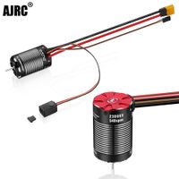 hobbywing rc car motor fusion pro 2 en 1 combo motor sin escobillas 2300kv cool running impermeable para rc crawler buggy piezas de coches