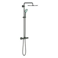 sistema de ducha con termostato grohe euphoria system 310 anthracite 26075al0