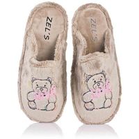 zels pantuflas zapatilla de casa - oso para mujer