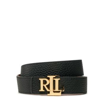 Ralph Lauren Cinturón Negro 412912039001-999