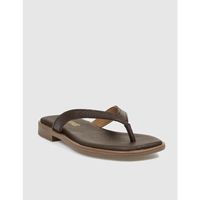 kamome sandalias sandalia de dedo nija marron para mujer