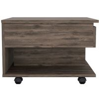 mesa de centro luanda con parte superior elevable 1 cajon y 1 estante