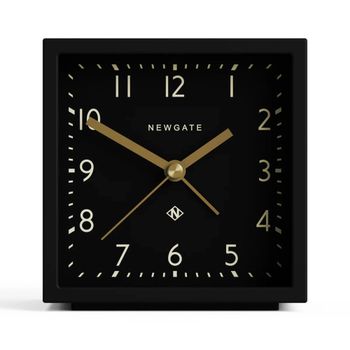 Reloj de mesa en negro
