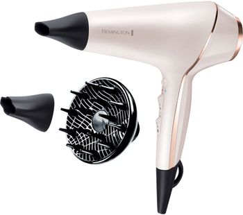 REMINGTON PRO-Luxe AC9140 Hair Dryer - White, White
