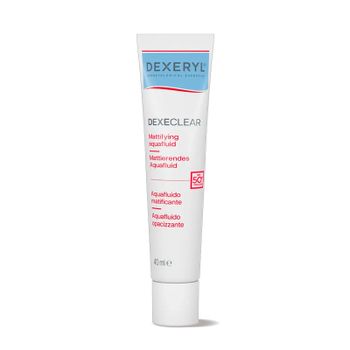 Dexeryl Cosmética Facial Dexeclear Treatment Aquafluido Matificante SPF50+
