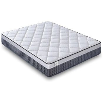 Colchón Xstar 135x190 Visco Reversible Invierno/verano Matrimonial Firmeza Media Altura 30 Cm Naturelits