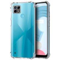 cool funda antishock transparente para realme c21 2021