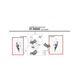 Shimano Palanca Rep.dcha.st-r8000