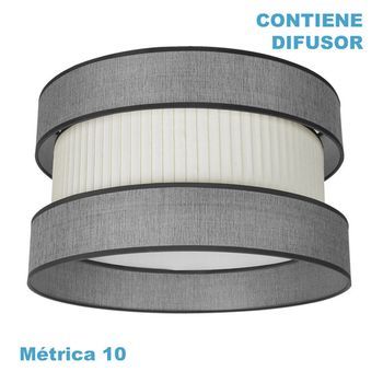 Abrila Home Gris/beis - Pantalla 60 Cm