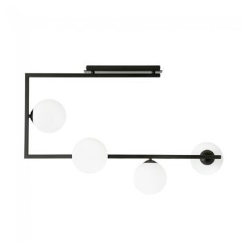 Plafón de techo ventara opal (4 luces)