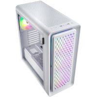 fsp cut593p torre atx cristal templado usb-c blanca
