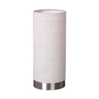 lampara de mesa de textura tela tejido seda blanco