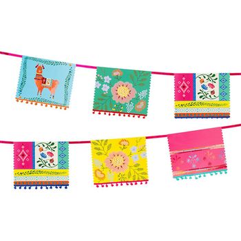 Boho Mixed Pom Pom Garland