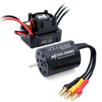 motor sin escobillas surpass-hobby m2430m2435m2440 completamente negroimpermeableesc m35aesc impermeable para pieza