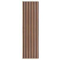 panel acustico sonic - 240 x 40 cm roble aceitado