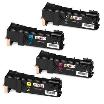 Compatible Multipack Xerox WorkCentre 6505 Printer Toner Cartridges (4 Pack) -106R01597