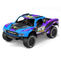 zd racing sc12 rtr 112 24g 4wd 75kmh 3s coche rc sin escobillas de off-road camion de curso corto chasis de aleacion