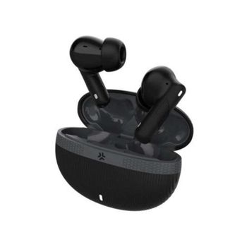 Auriculares Celly inalámbricos Bluetooth con Cancelación de Ruido, Micrófono y Asistente de Voz Negro