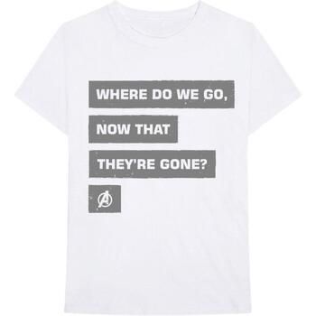Marvel Tops y Camisetas Now That They're Gone para mujer
