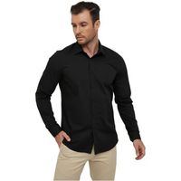 yves enzo camisa manga larga camisas-hombres para hombre