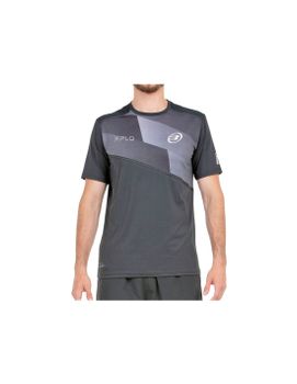 Camiseta de Padel Bullpadel Dinneno 25V Hombre Negro