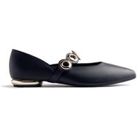 gioseppo bailarinas 76001-black para mujer