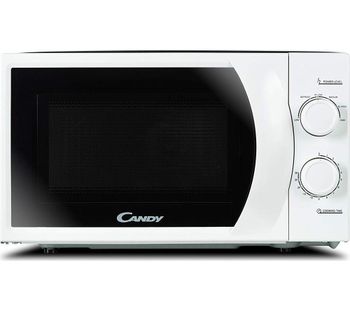 CMW 2070M-UK Compact Solo Microwave - White, White