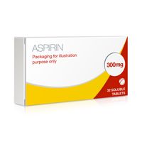 aspirin dispersible 300mg