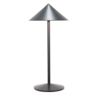 lampara led aluminio recargable 6w titanio ip65 cabezal magnetico