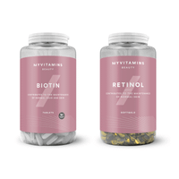 myvitamins biotin and retinol bundle - 90tabletas